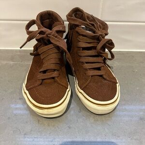 Vans Brown High-Top Sneakers 11.5